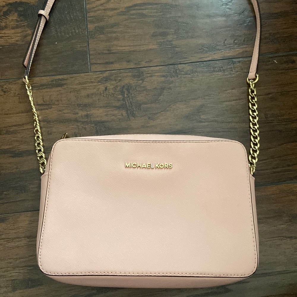 Pink Michael Kors crossbody